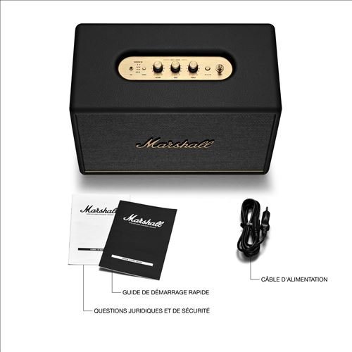 Marshall Woburn III Altavoz Bluetooth Inalámbrico Negro