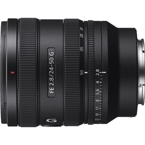 Lente Sony FE 24-50mm f/2.8 Negro Zoom para Montura Sony FE